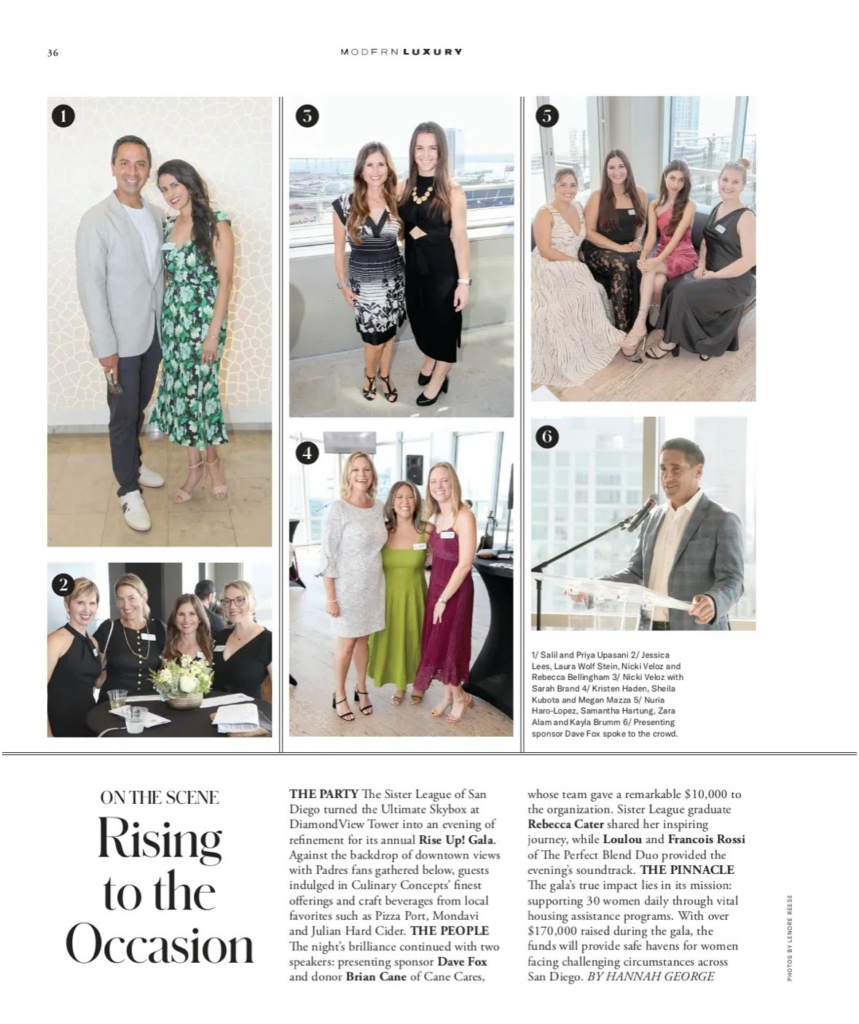 Cane Cares and Sister League featured in Modern Luxury magazine